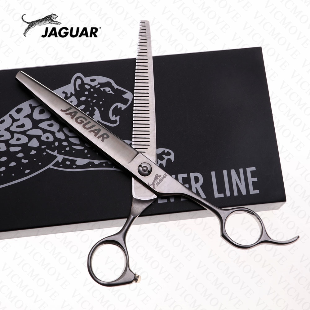JAGUAR Conjunto De Tesouras De Cabeleireiro Profissional De 7 Polegadas , Tesoura De Barbeiro Para Corte De Cabelo , 40