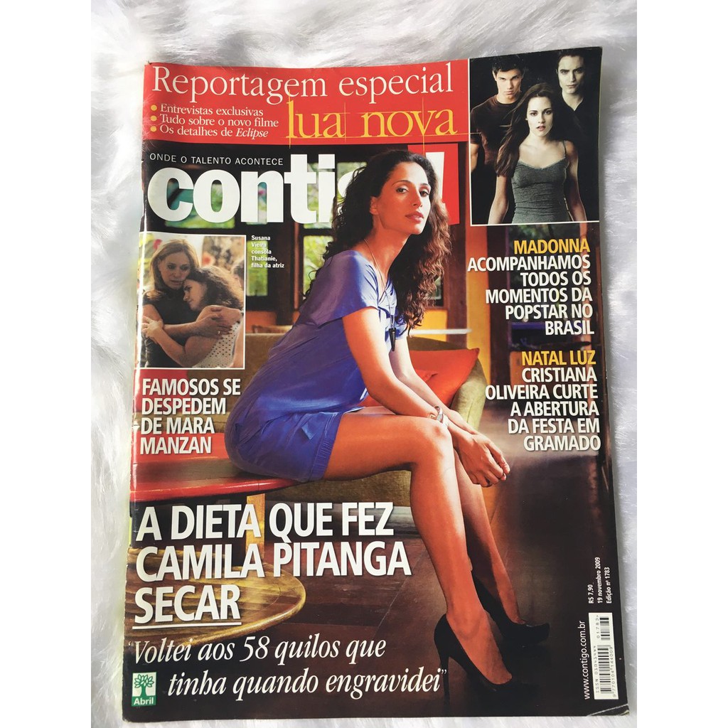 Revista Contigo Lua Nova Crepúsculo Eclipse