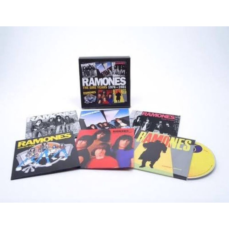 RAMONES MINI-LP BOXSET 1976-81 (FANMADE) | Shopee Brasil