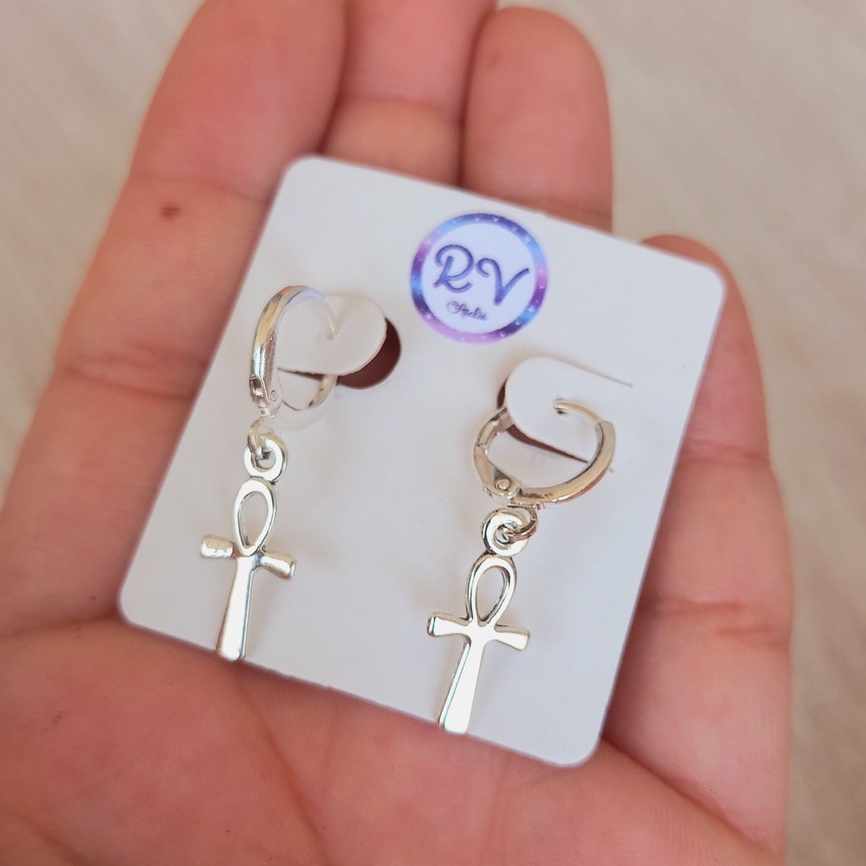 Brinco Cruz Ankh: Onde Comprar | BuscaProdutos