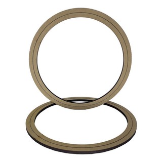 kit 5 Bastidores De Madeira Mdf cru 6mm moldura bordado crochê 12 cm