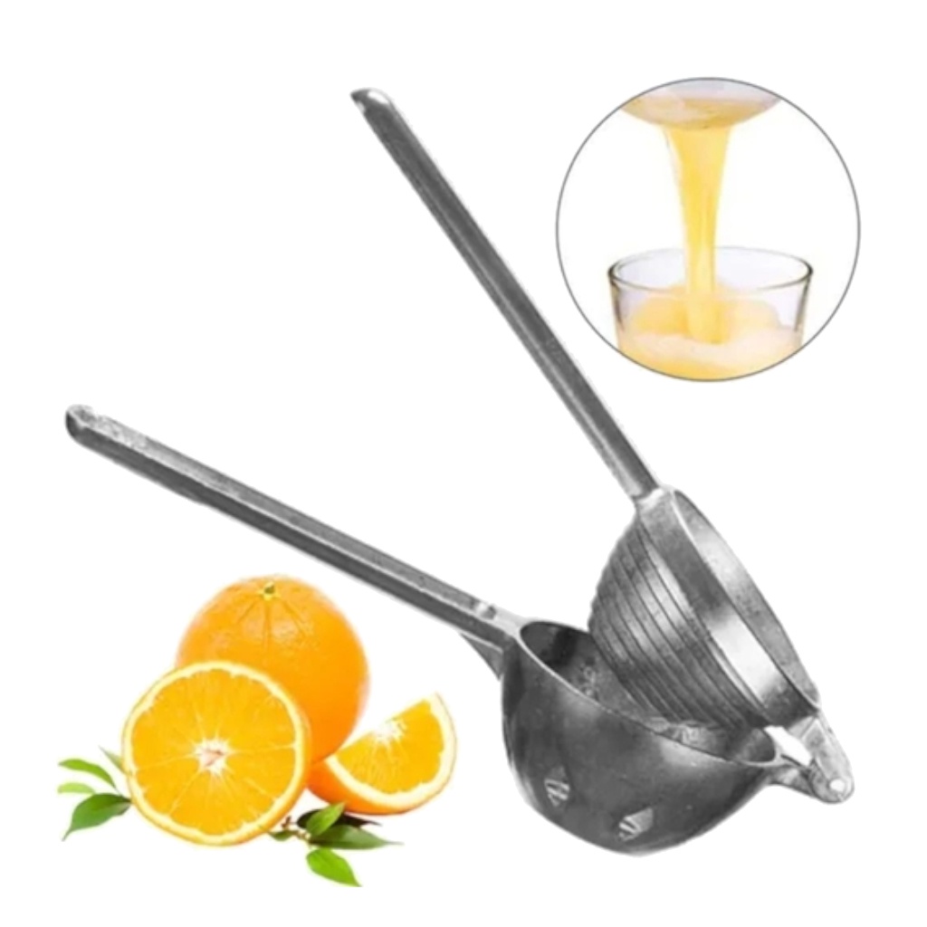 Espremedor De Frutas Laranja Manual Em Aluminio