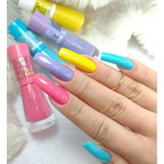 Esmalte Top Beauty | Linha Premium | Vegano | Acabamento Cremoso 9Ml Cor | Girl Power | Toda Forma De Amor | Rosa Choque | Água Viva - Envio Rápido em Oferta na Shopee