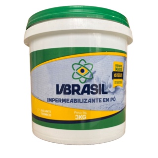 Vbrasil Impermeabilizante Balde 3kg em Oferta na Shopee