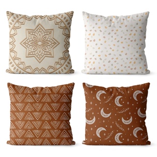Kit 4 Capas de Almofadas Modernas 45x45 em Oferta na Shopee