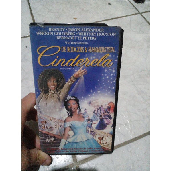 VHS Cinderela ( legendado) Whitney Houston