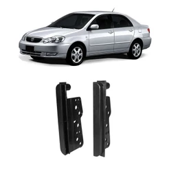 Moldura Painel 2 Din Toyota Corolla e Filder 2003 2004 2005 2006 2007 2008 Laterais