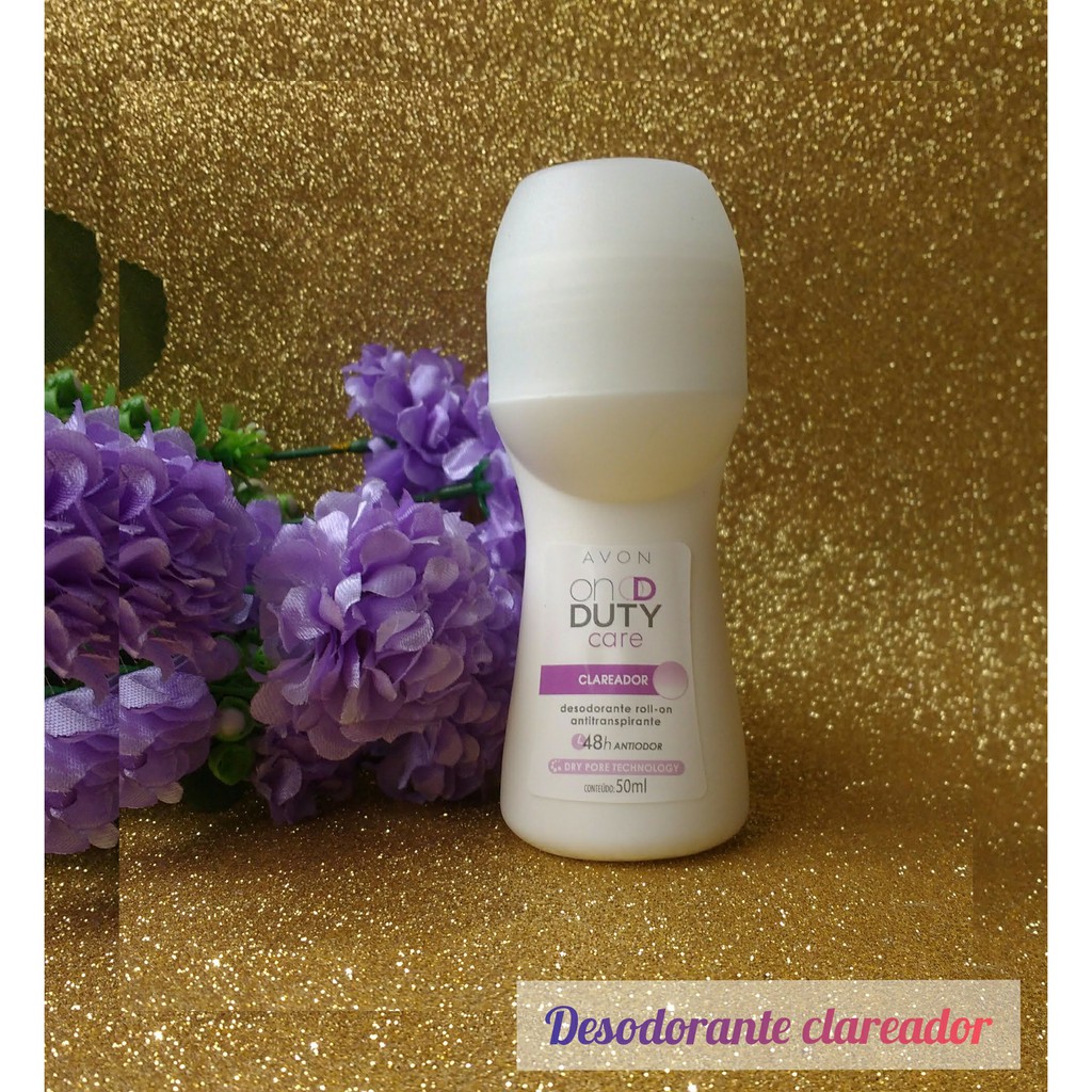 Avon Desodorante Clareador de axilas Roll on Onduty Avon 50 ml | Shopee ...