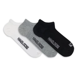 Kit 3 Pares Meia Invisível Hang Loose Algodão Casual