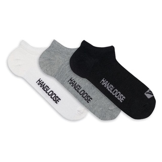 Kit 3 Pares Meia Invisível Hang Loose Algodão Casual