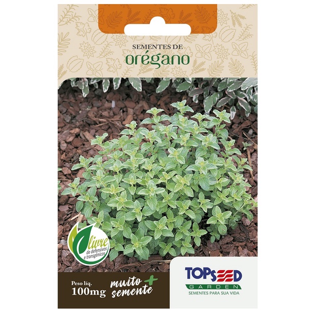 Sementes Orégano (Origanum vulgare) TOPSEED
