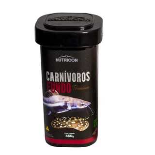 Ração Carnivoros Fundo 450g Nutricon