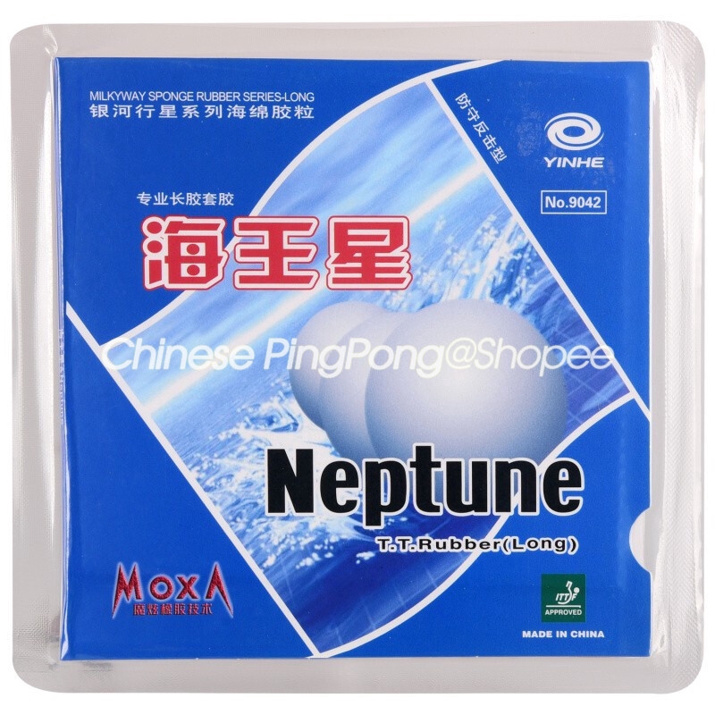 YINHE Neptune Pilps-Longo Mesa De Tênis De Borracha Galaxy Long Pips Original Ping Pong Topsheet OX/Esponja