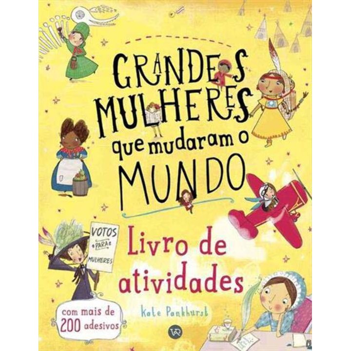 Grandes Mulheres Que Mudaram O Mundo Livro De Atividades Shopee Brasil 5973