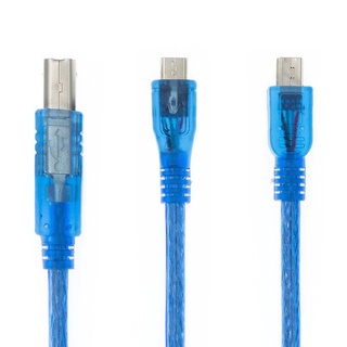 Cabo USB UNO R3 De 30cm/Micro/Nano 3.0 Para mini/Mega 2560-A B E arduino