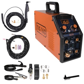 Solda Multifunção Tig Plasma CUT 160 E Eletrodo 220v - Completa