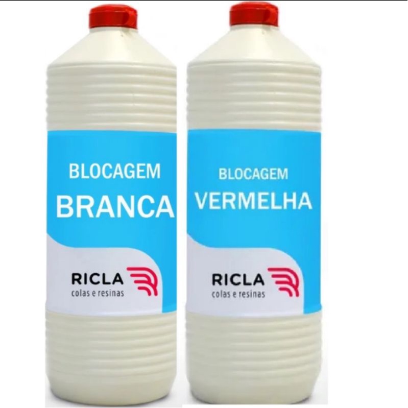 2Cola para Blocos de papel - Cola de blocagem 1 kg Branca 1 branca e ...