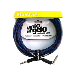 Cabo Guitarra Violão Santo Ângelo Textil 3,05 Metros Plug L