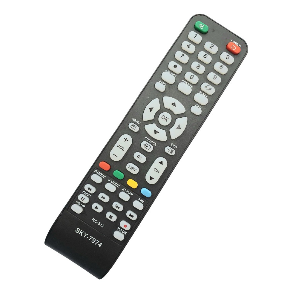 Controle Remoto de Tv Lcd Led para Cce Rc-512 Stile