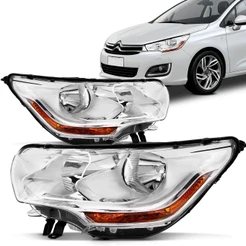 Farol Citroen C4 Lounge 2013 2014 2015 2016 Foco Duplo