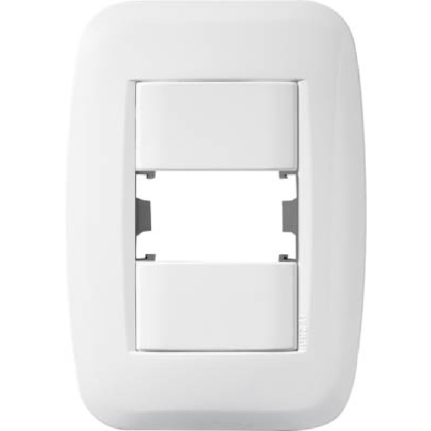 KIT 5 PLACA + BASTIDOR PARA 1 MODULO 2X4 BRANCA CLASSICA PEZZI