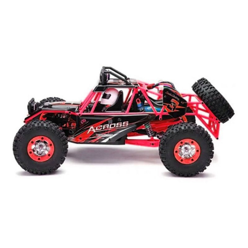 Carrinho Controle Remoto Automodelo 4x4 Gaiola Wltoys 40km/h 12428