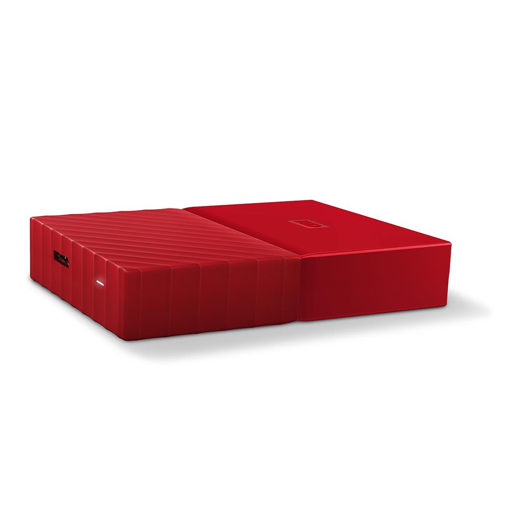 Hdd Externo 4tb Western Digital My Passport Vermelho 2,5