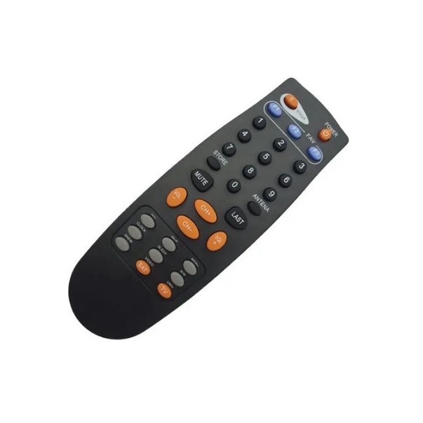Controle Remoto Receptor Parabólica Elsys 2.0/preto w 1094