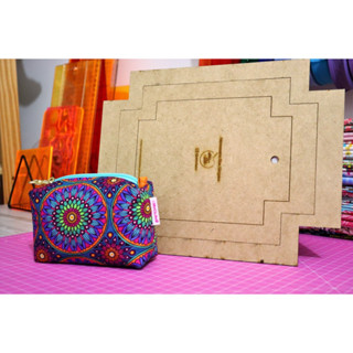 Nécessaire Box Simples -  Arte da Bê em Oferta na Shopee