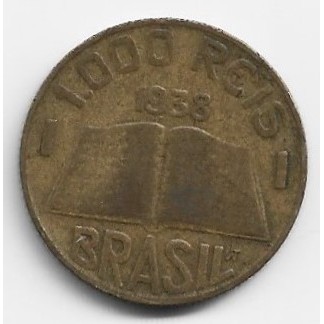 Produto Colecionável Numismático Moeda Brasil 1000 Réis Anchieta