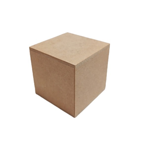Cubos de mdf cru 7x7x7 cm