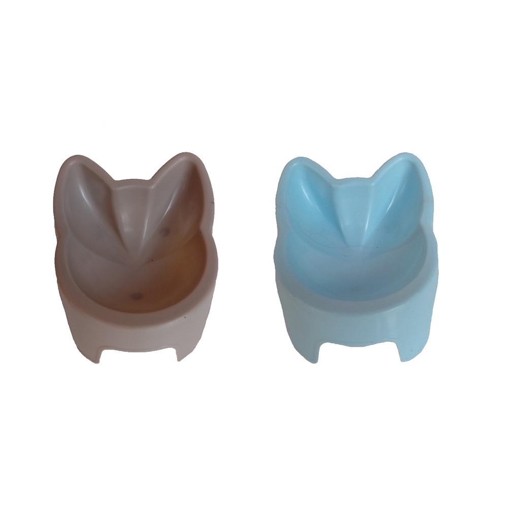 Comedouro Elevado para Gatos Kit 2 Unidades Várias Cores