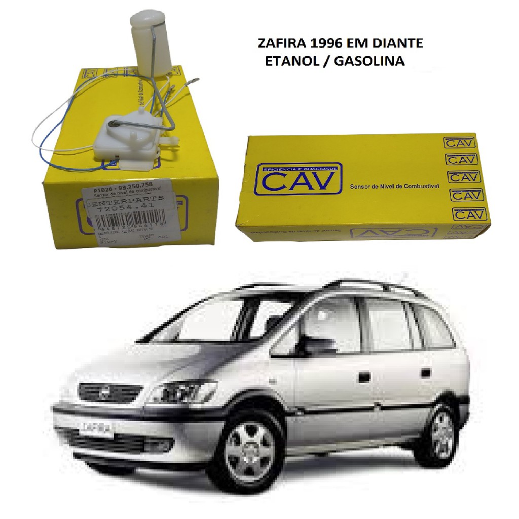 BOIA Sensor De Nível Gm Zafira 96/ Gas/alc 93250758 Cav1026