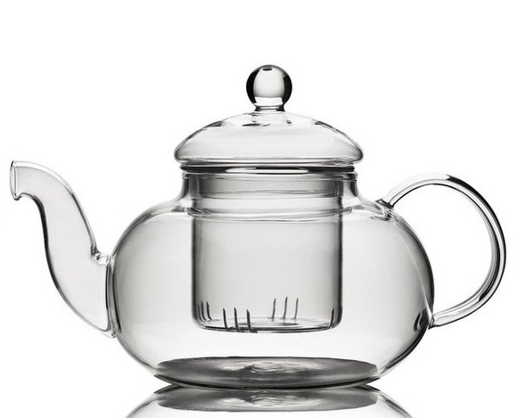 Chaleira De Vidro 540ml Com Infusor Bule - Wincy