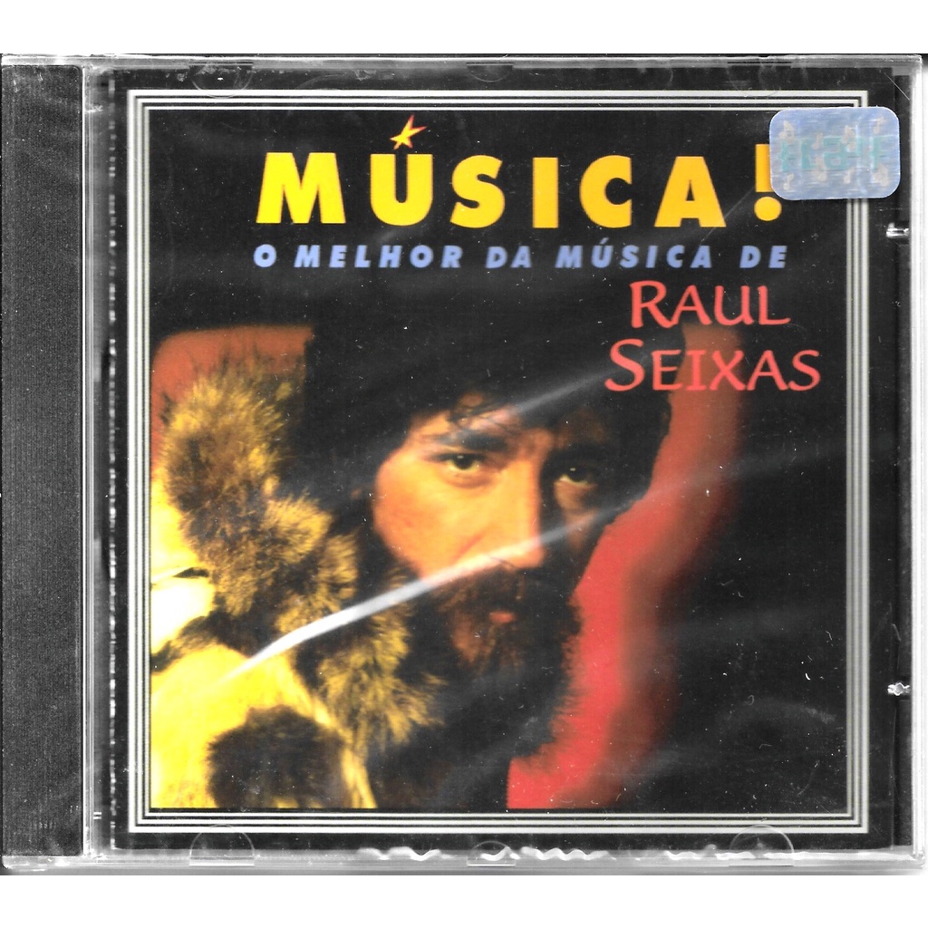 CD RAUL SEIXAS MUSICA O MELHOR DA MUSICA DE RAUL SEIXAS RARO LACRADO