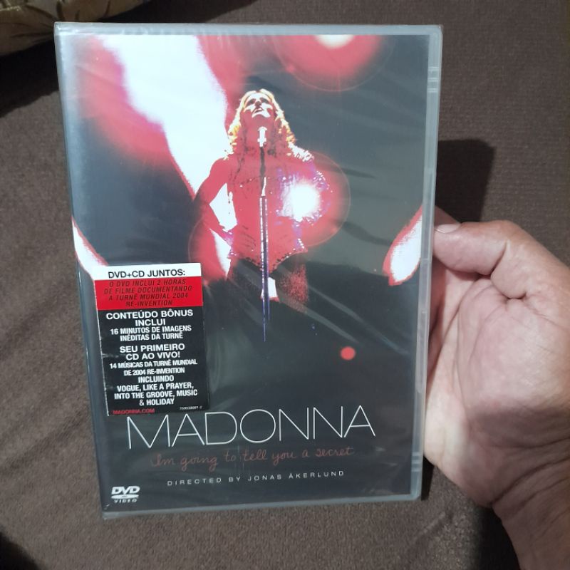 DVD + Cd Madonna – I'm Going To Tell You A Secret lacrado