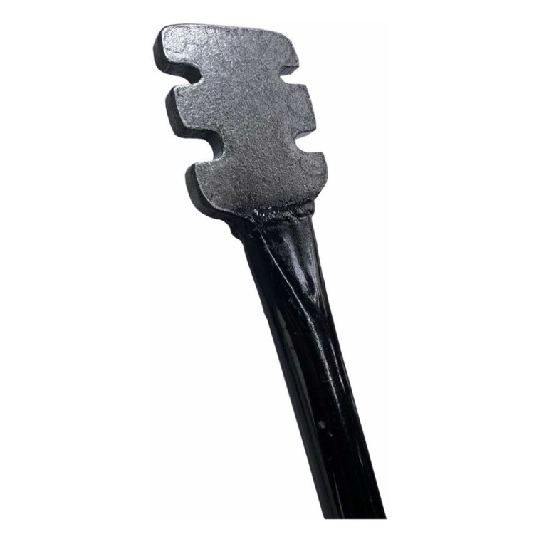 Chave | Ferrolho | Vira Ferro 4 Medidas fabricado em aço carbono + Ponteiro