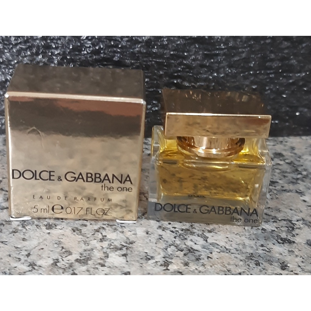 Miniatura Perfume Dolce Gabbana The One EDP - 5ml. | Shopee Brasil