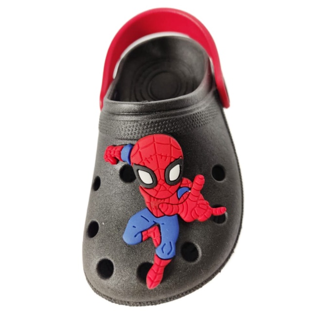 Babuche Infantil Menino Heroi Leve Chinelo Papete Masculino Bota  Homem Aranha Batman Coturno Stitch