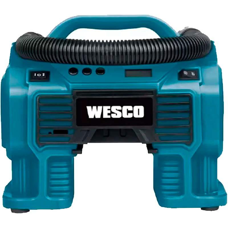 Compressor de Ar Portátil 160PSI 18V Com 3 Bicos WS2961.9 WESCO - Home & Living