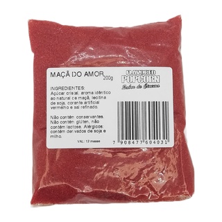 Caramelo para Pipoca Doce - Maçã do Amor 200g