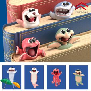 Yann Marcador De Página De Pvc De Oceano / Série Criativa Com Desenho De Animal 3d em Oferta na Shopee