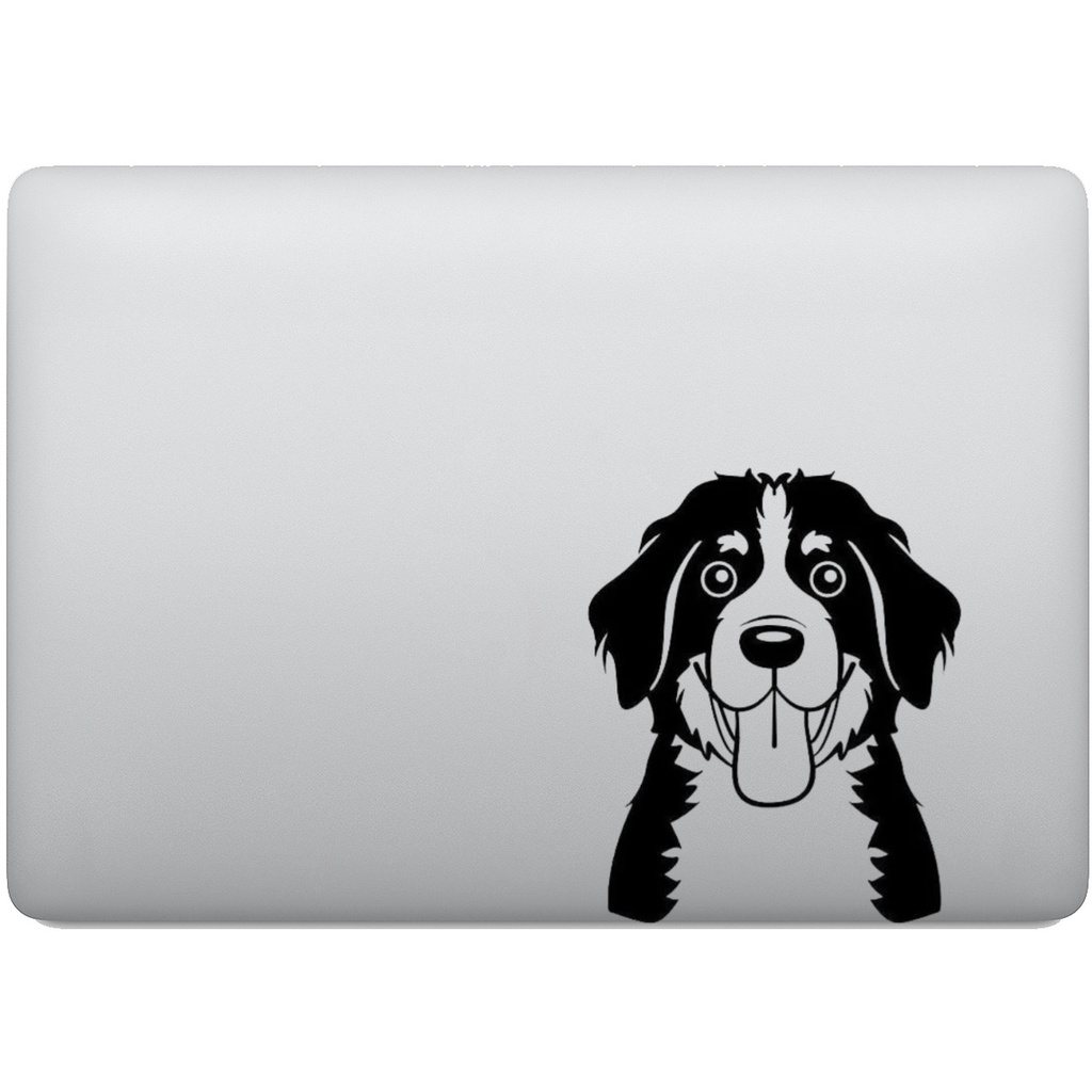 Adesivo de Notebook Cachorro Raça Bernese