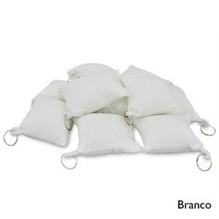 Almochaveiro branco 7x7 completo 20 unidades em Oferta na Shopee