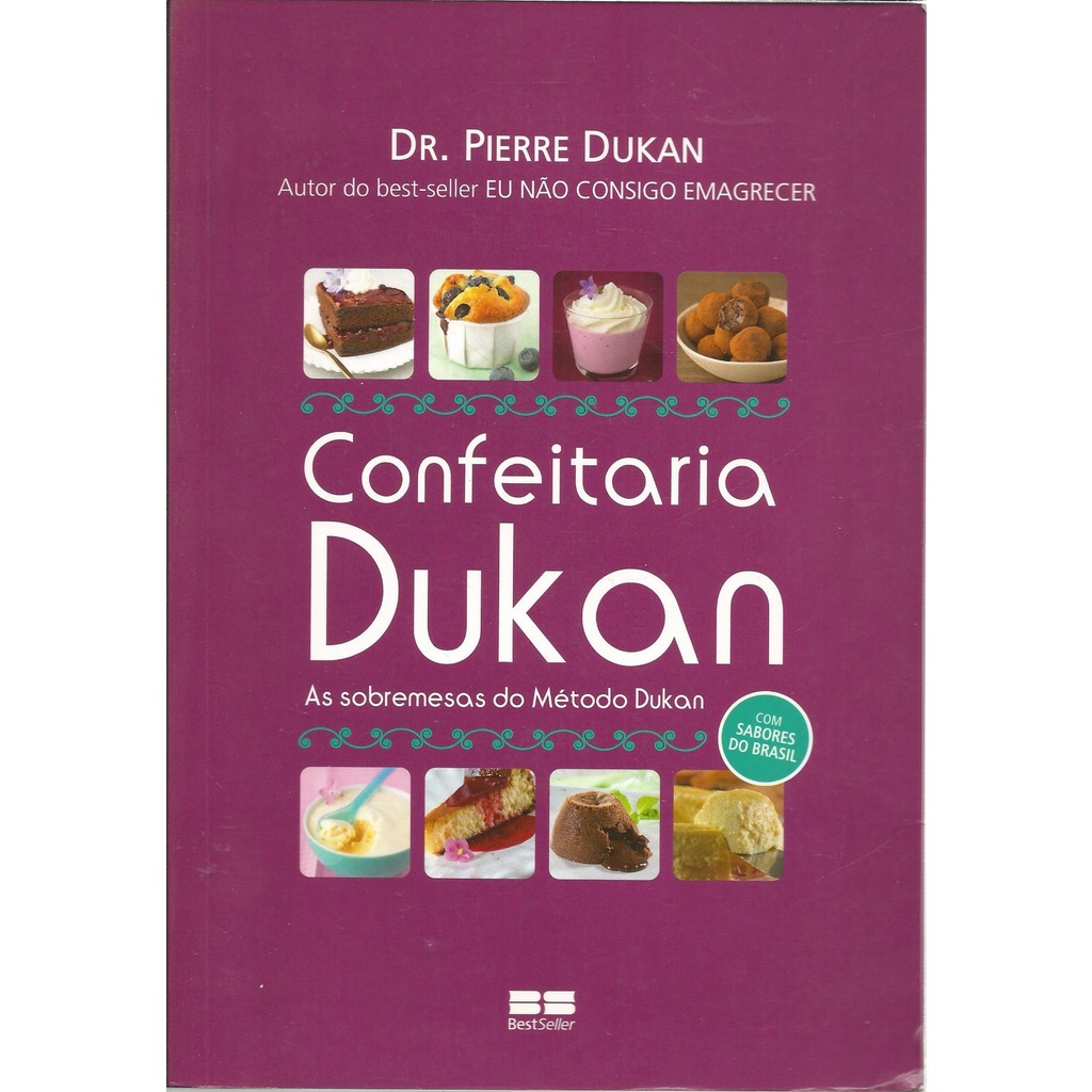 Livro Confeitaria Dukan, Dr. Pierre Dukan