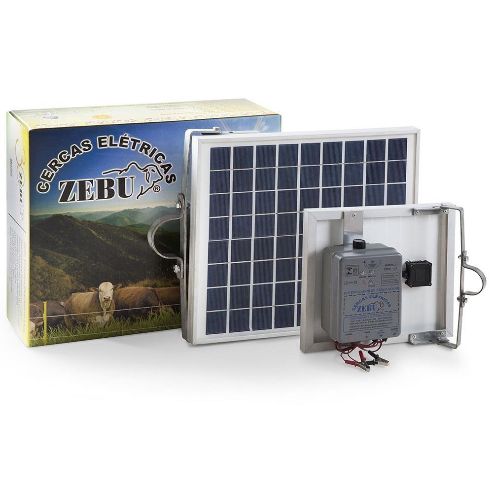 Kit Cerca Elétrica Rural Solar Zebu ZS50I