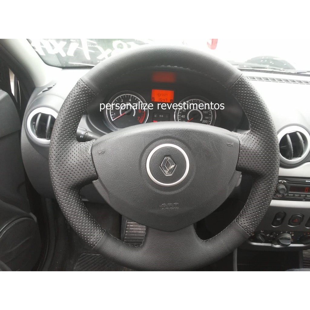 Capa De Volante Costurada Sandero/logan/clio