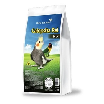 Racao Para Calopsita, Calopsita rei 12kg - Reino Das Aves