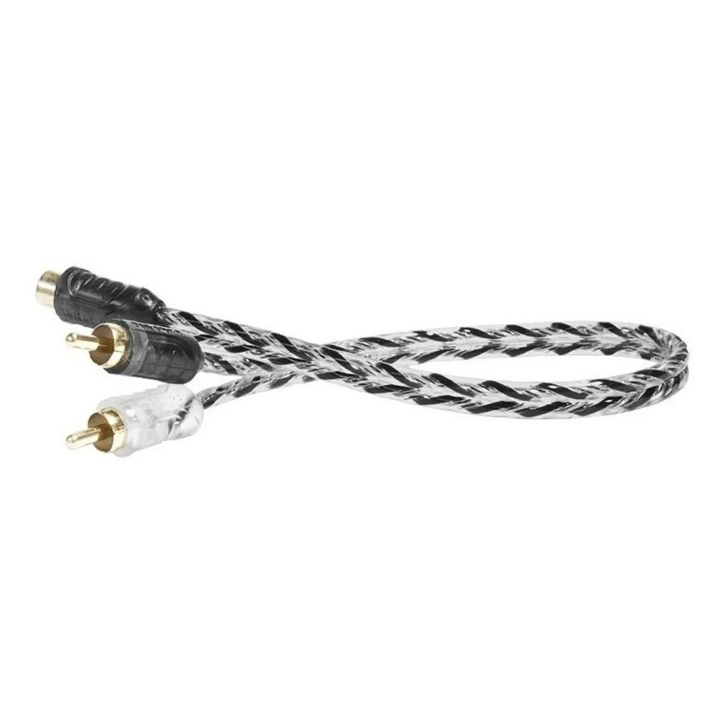 Cabo Rca Injetado Taramps Y 2 Macho 1 Femea Som Automotivo