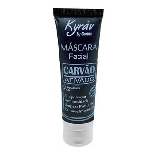 Máscara Facial Carvão Ativado Limpeza Rosto Cravos Espinhas